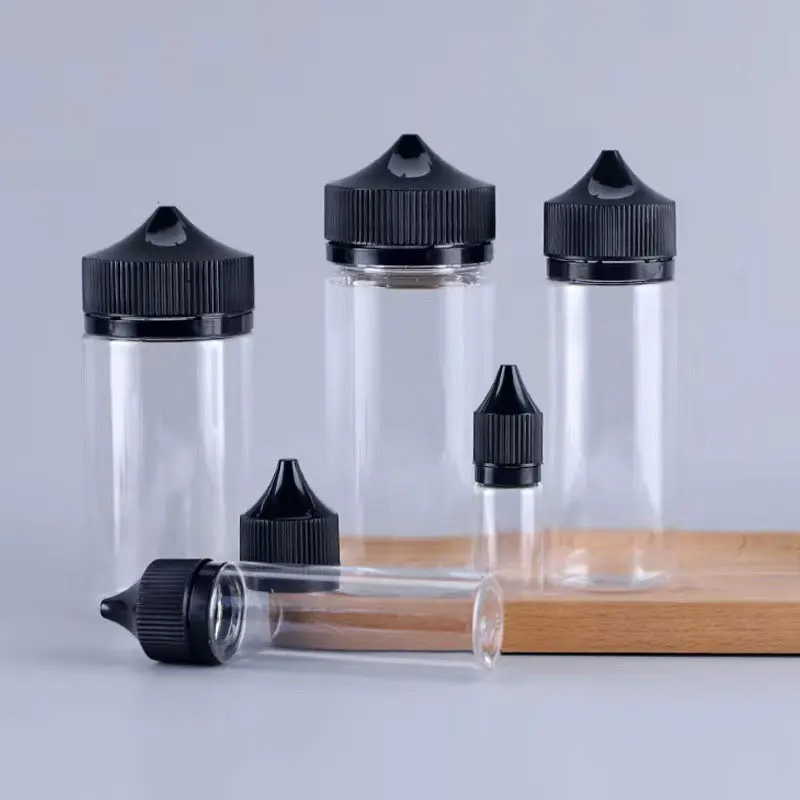 Juice Bottle Dropper - Garrafas Plásticas Vazias para Líquidos e