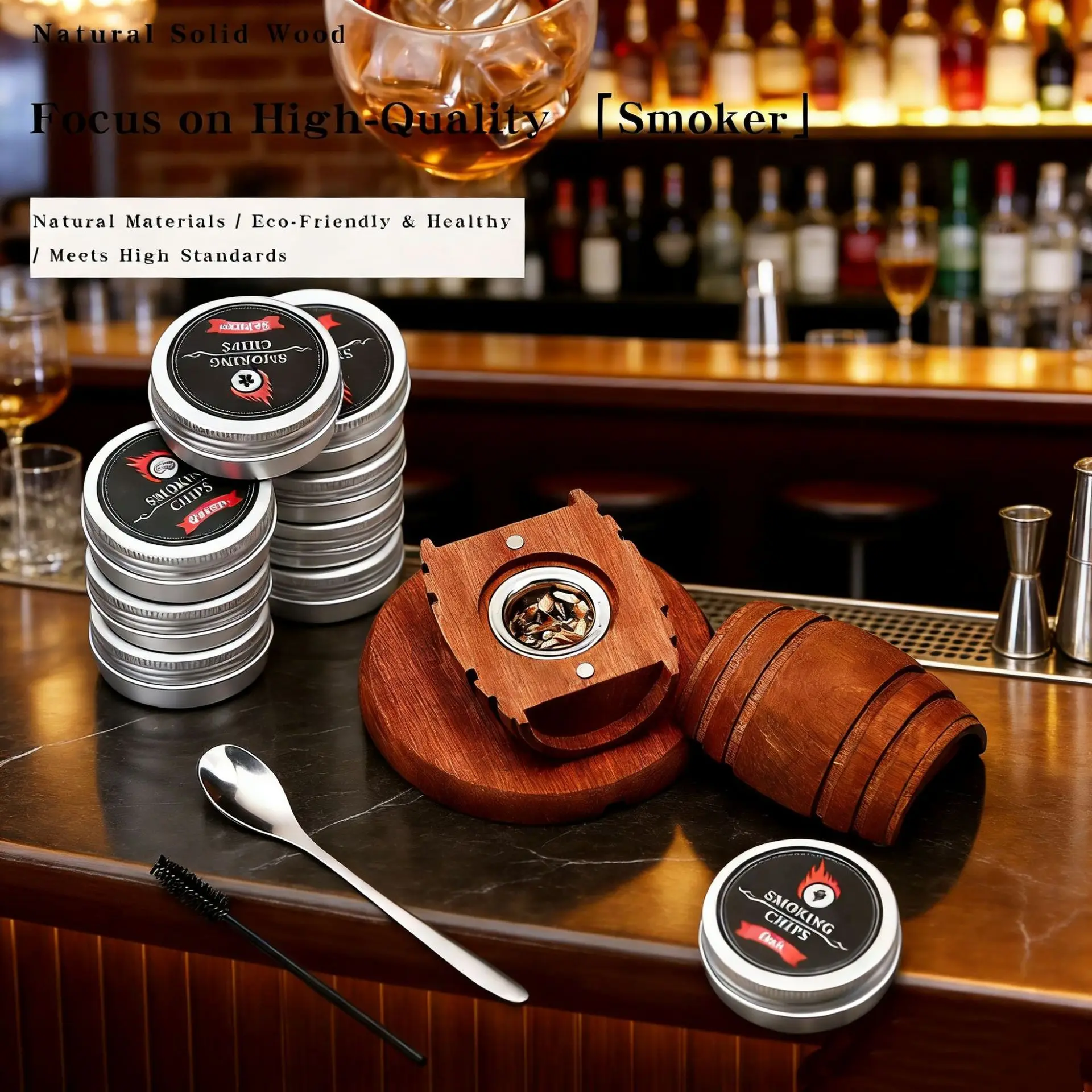 Vape Decoration - Kit Clássico para Defumação de Whisky