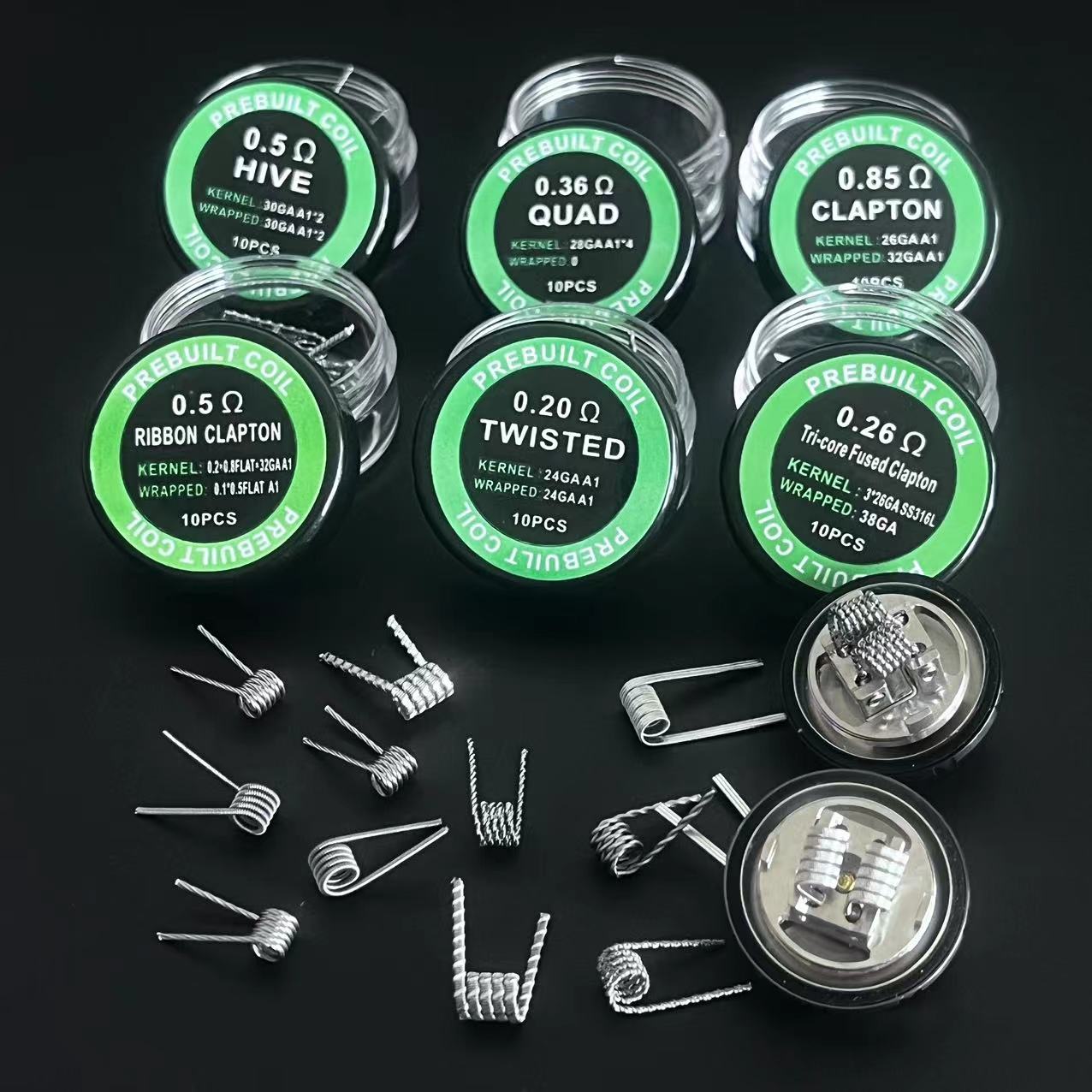 Coil Building Kit - 50 peças/30 peças/20 peças/10 peças dl