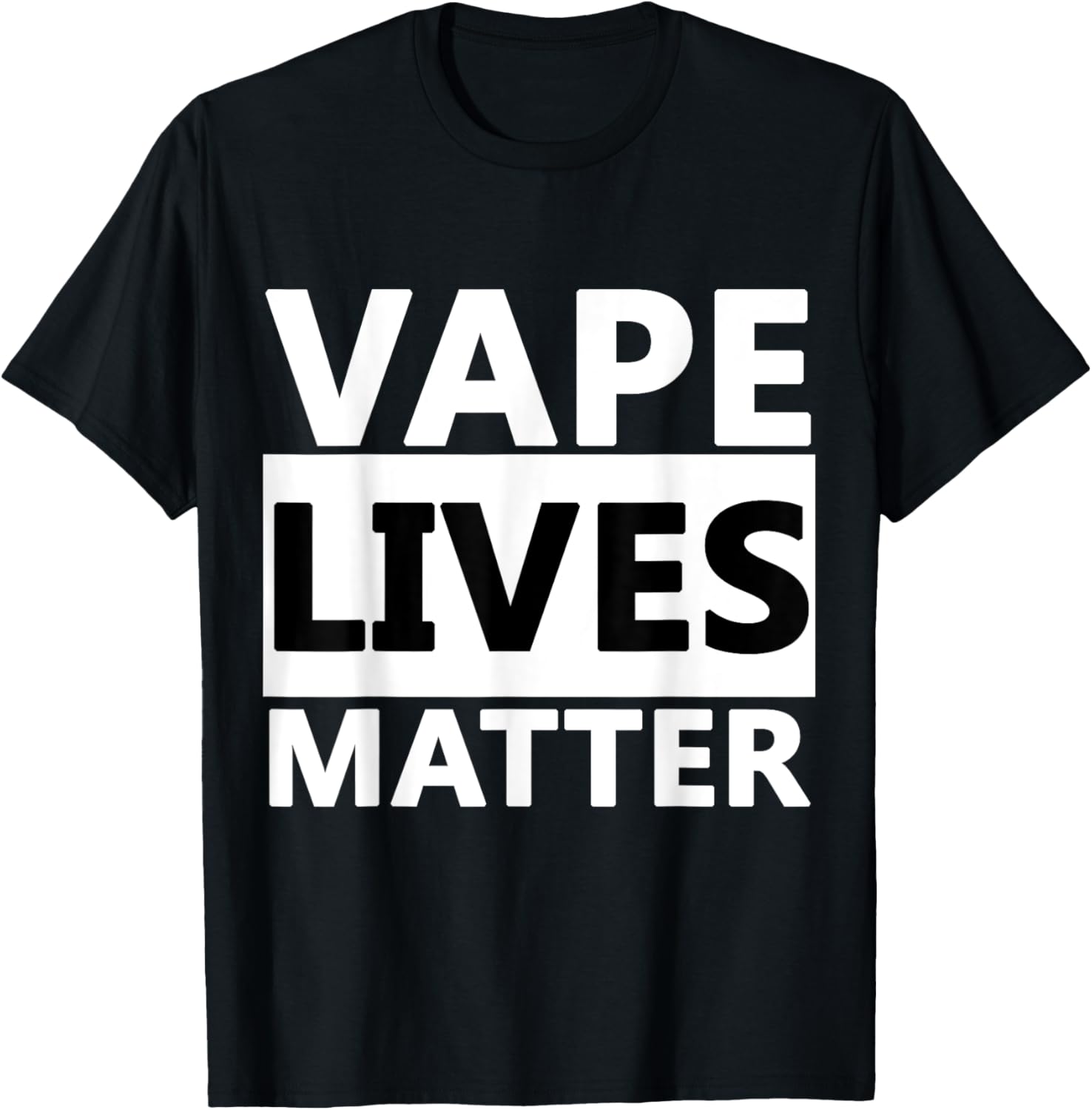 Vaping Shop - Vape Lives Matter Camiseta gráfica de