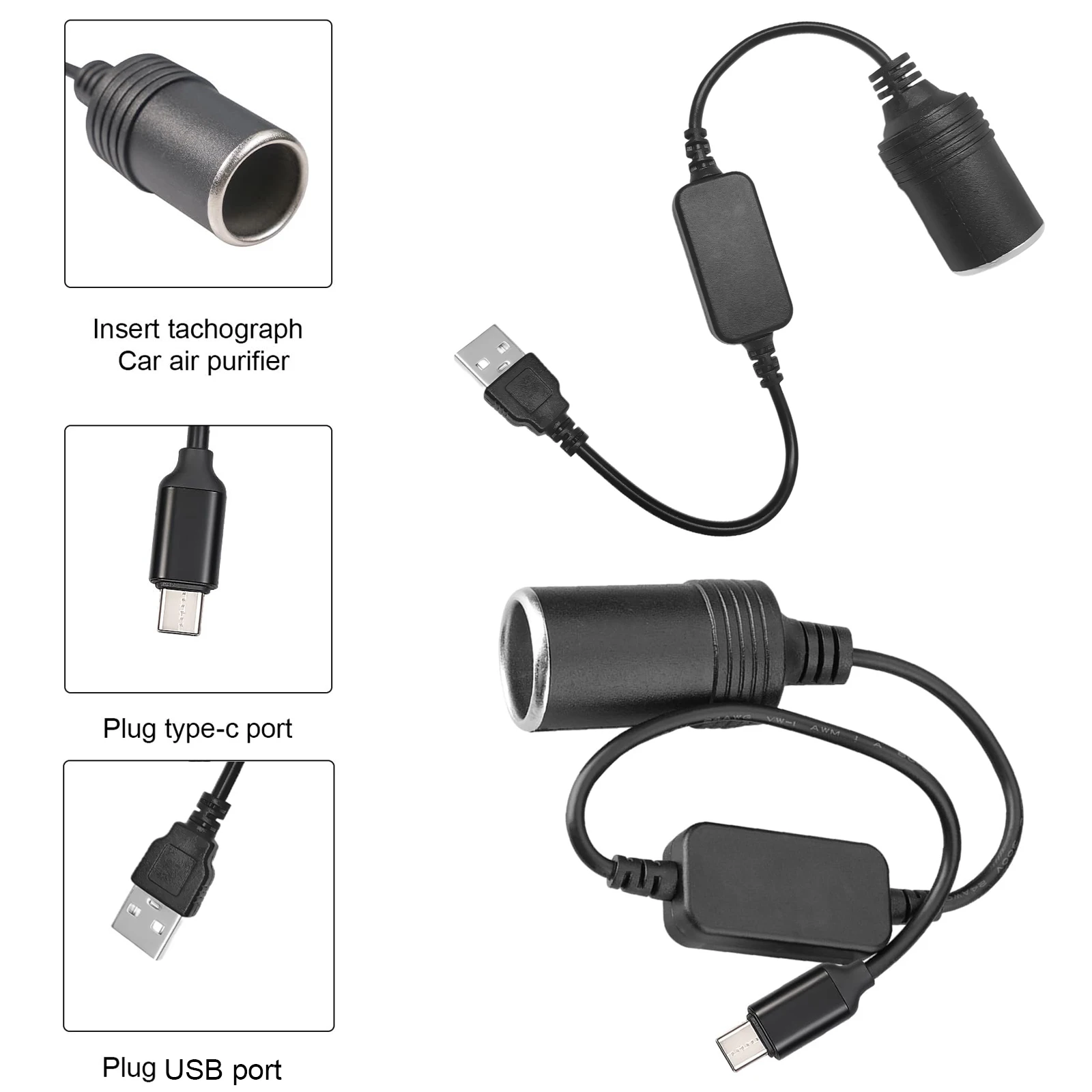 Vape Accessory - Adaptador Conversor de Tomada de Isqueiro