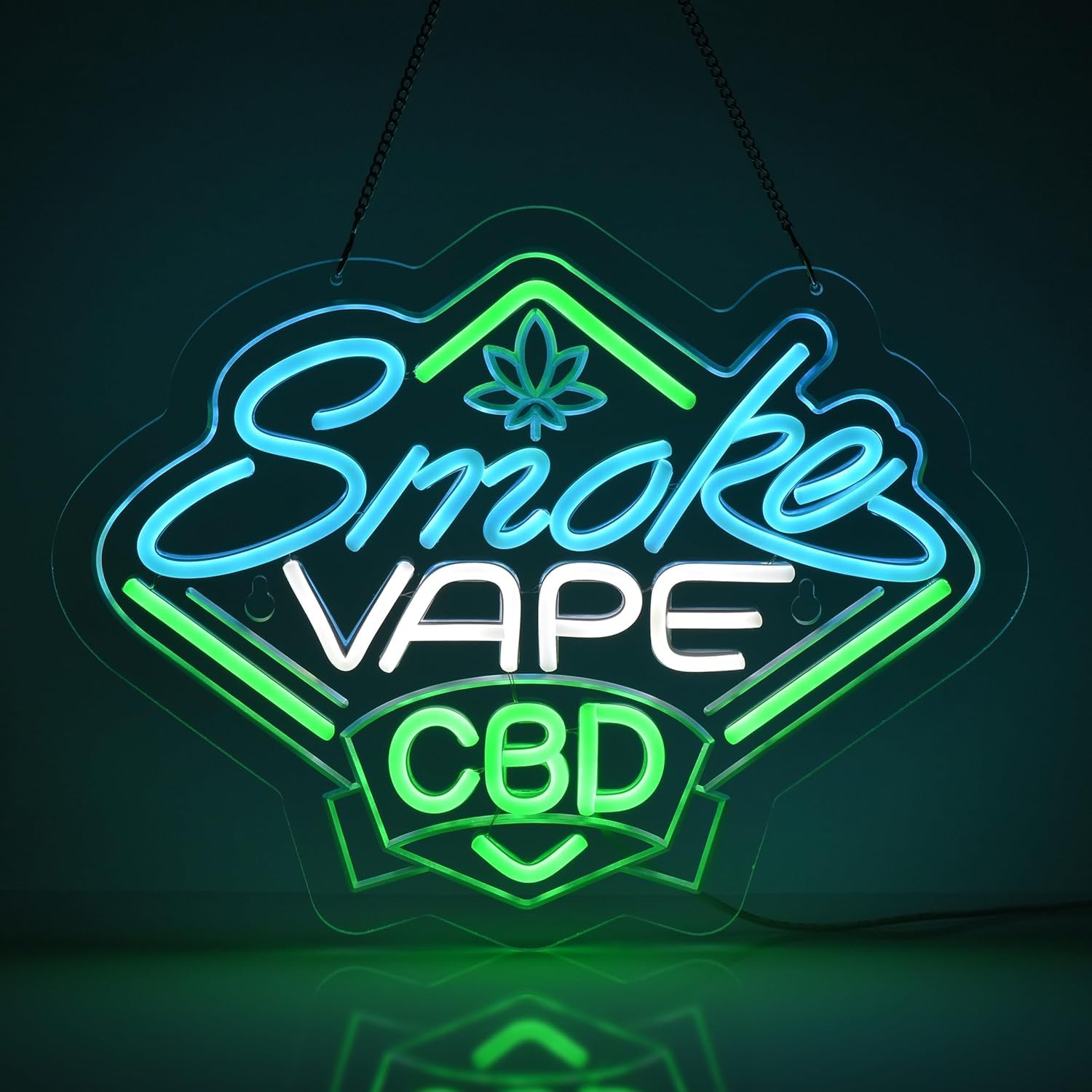 Vaping Shop - Letreiro Neon para Tabacaria e Vape
