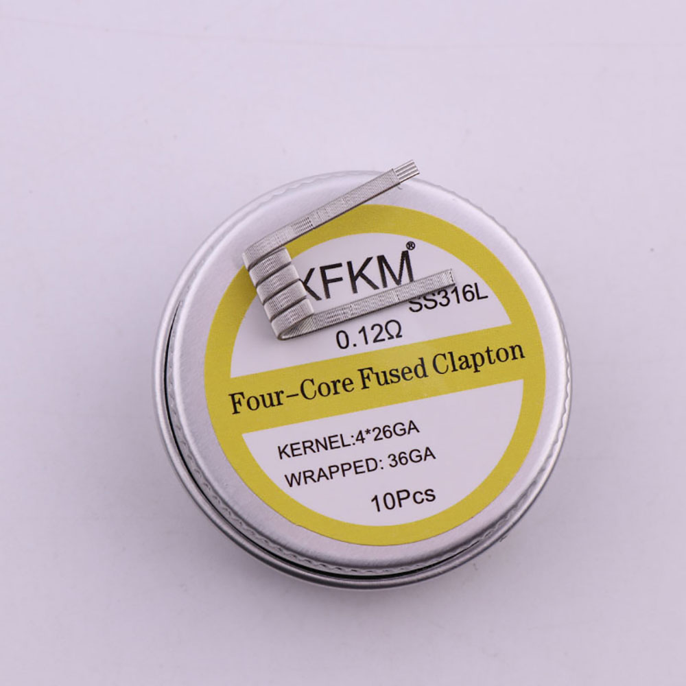 Clapton Wire Pre Built - Alien Twisted Resistance Coil, Prebuilt-in Clapton