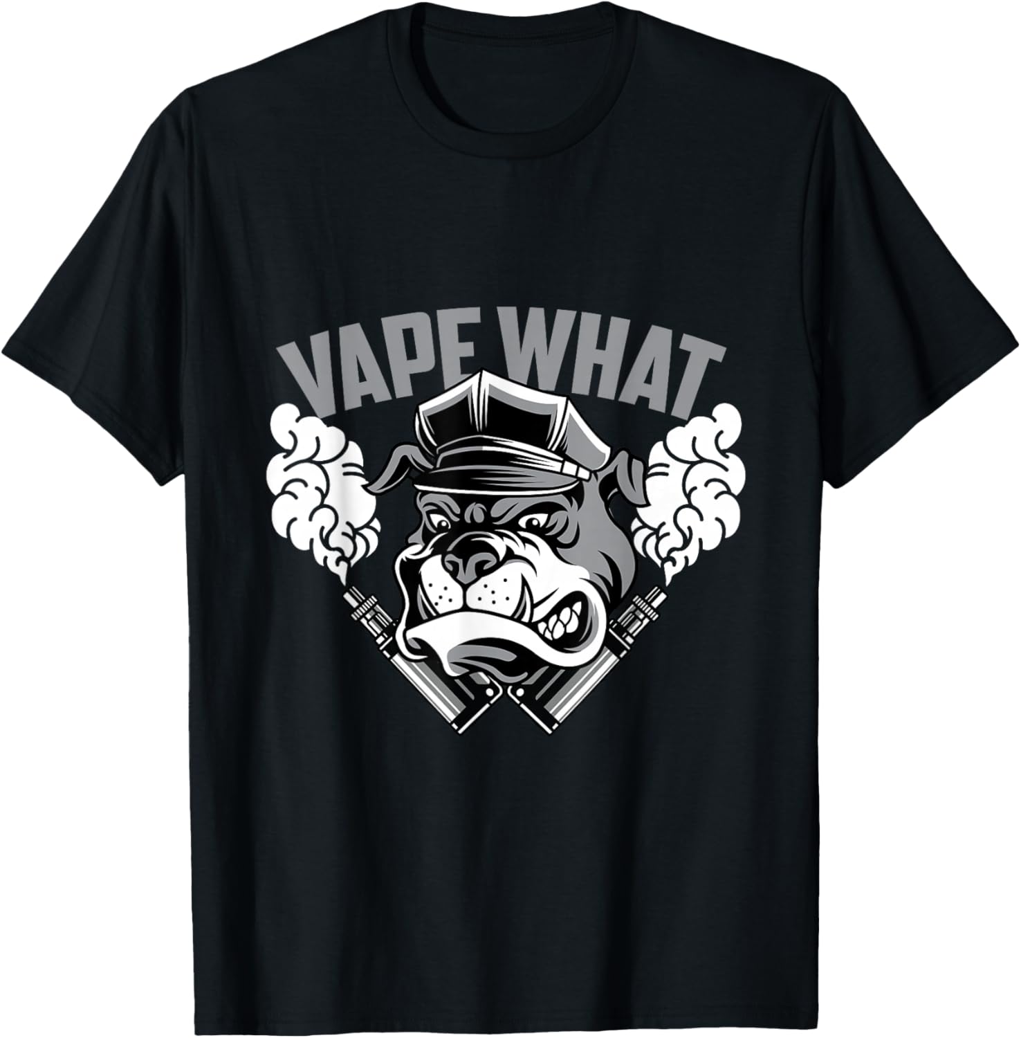 Vaping Shop - Camiseta masculina de algodão com estampa