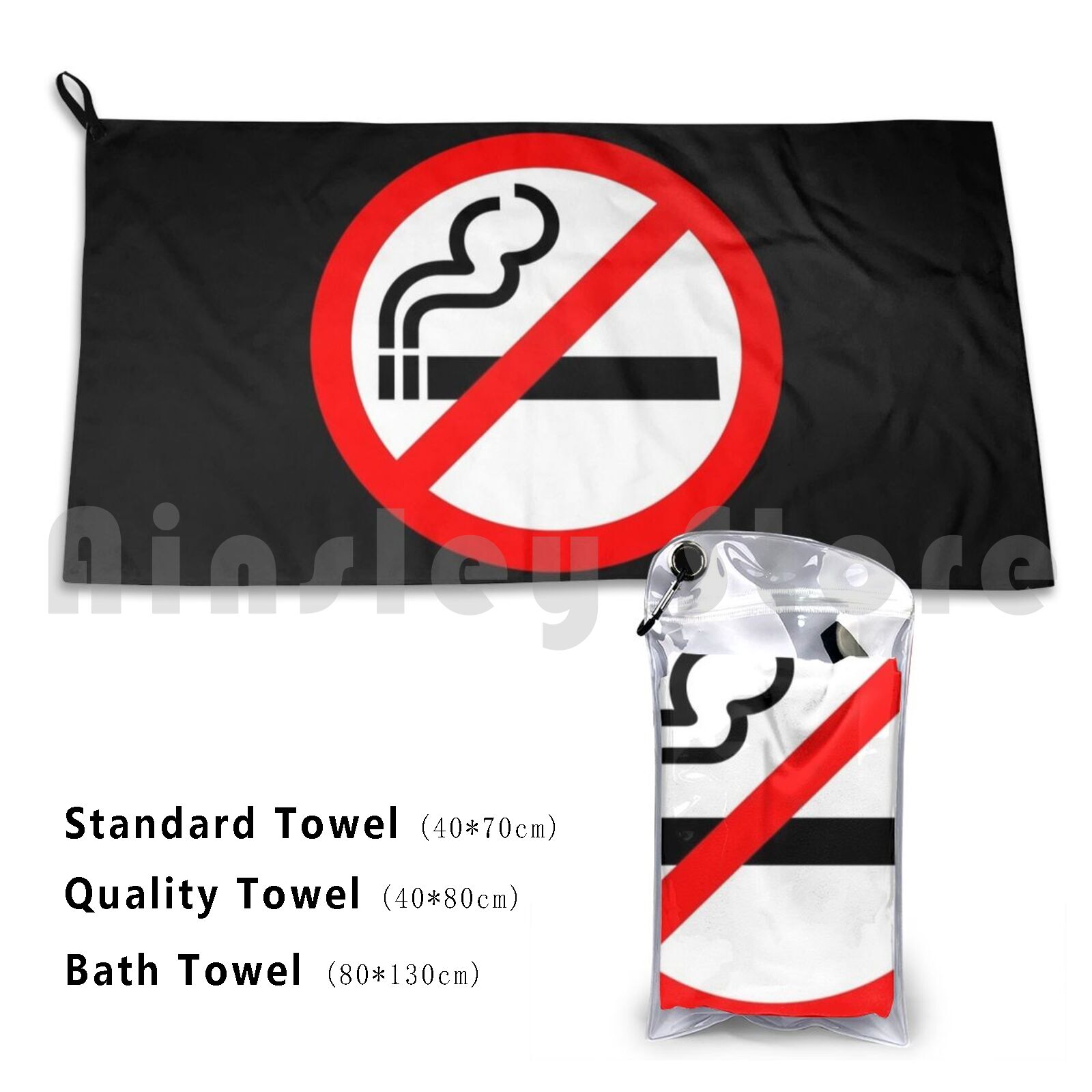 Quick Vape - Toalha Não Fumar Sinal 3150 Fumar