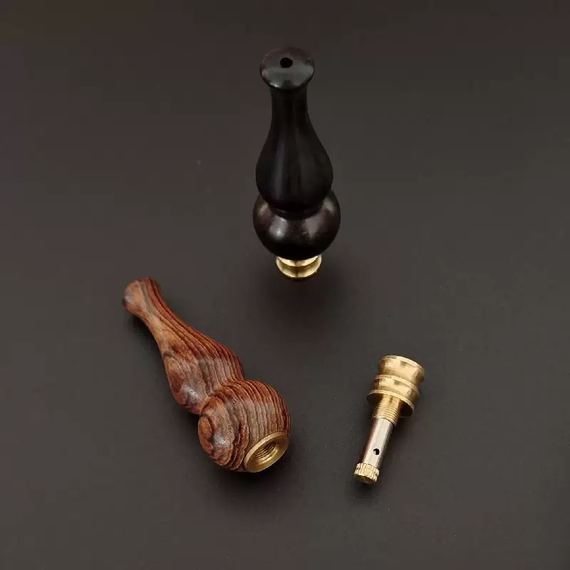 Smoking & Vaping Accessories - 1 unidade de porta-cigarros de madeira