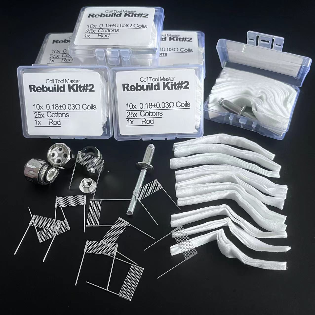 Coil Building Kit - GT Rebuild Malha Bobina Kit DIY