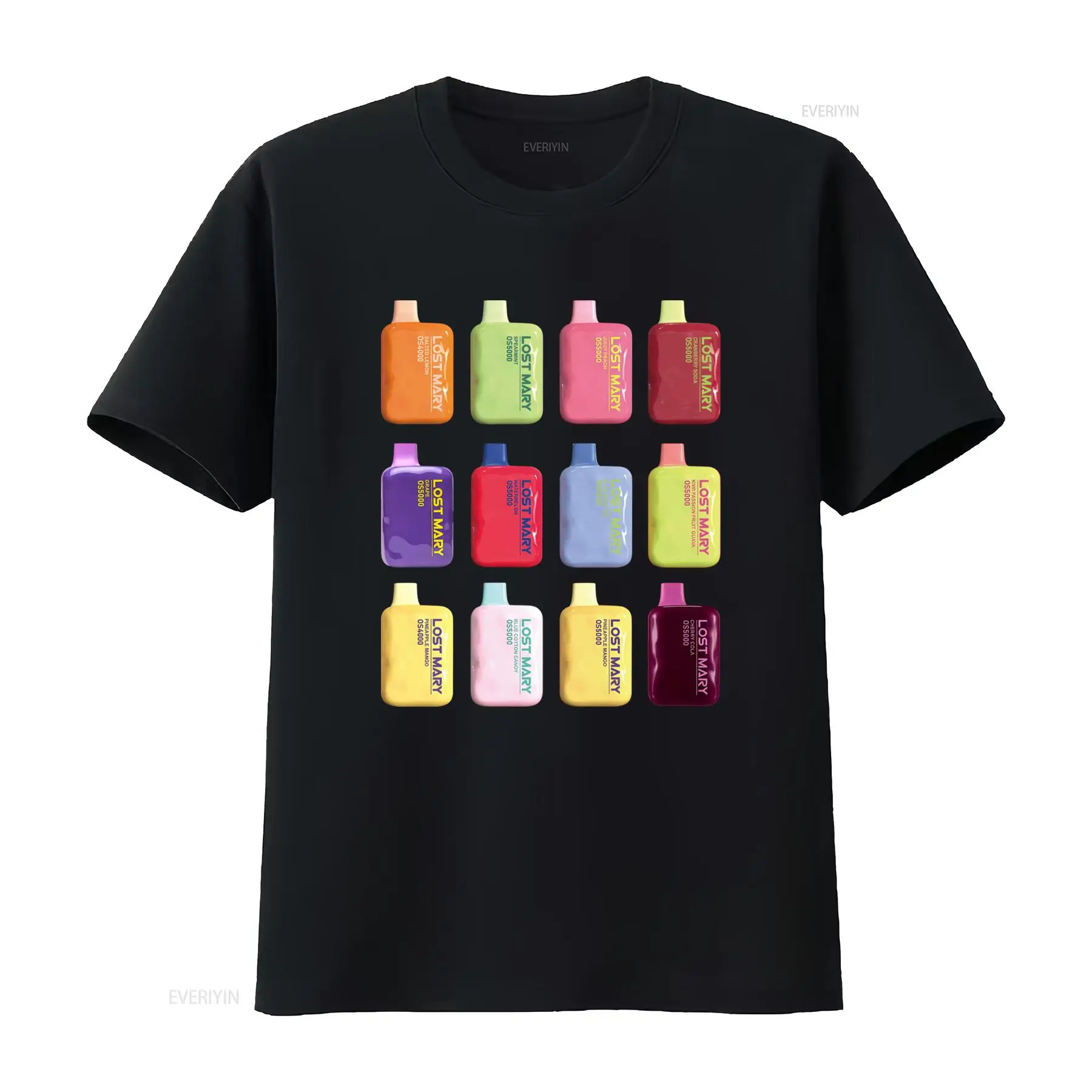 Vaping Area - Camiseta Lost Mary Vape, design colorido