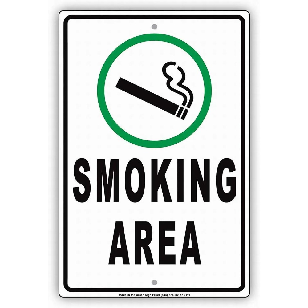 Vaping Shop - Placa de Metal Vintage de Advertência