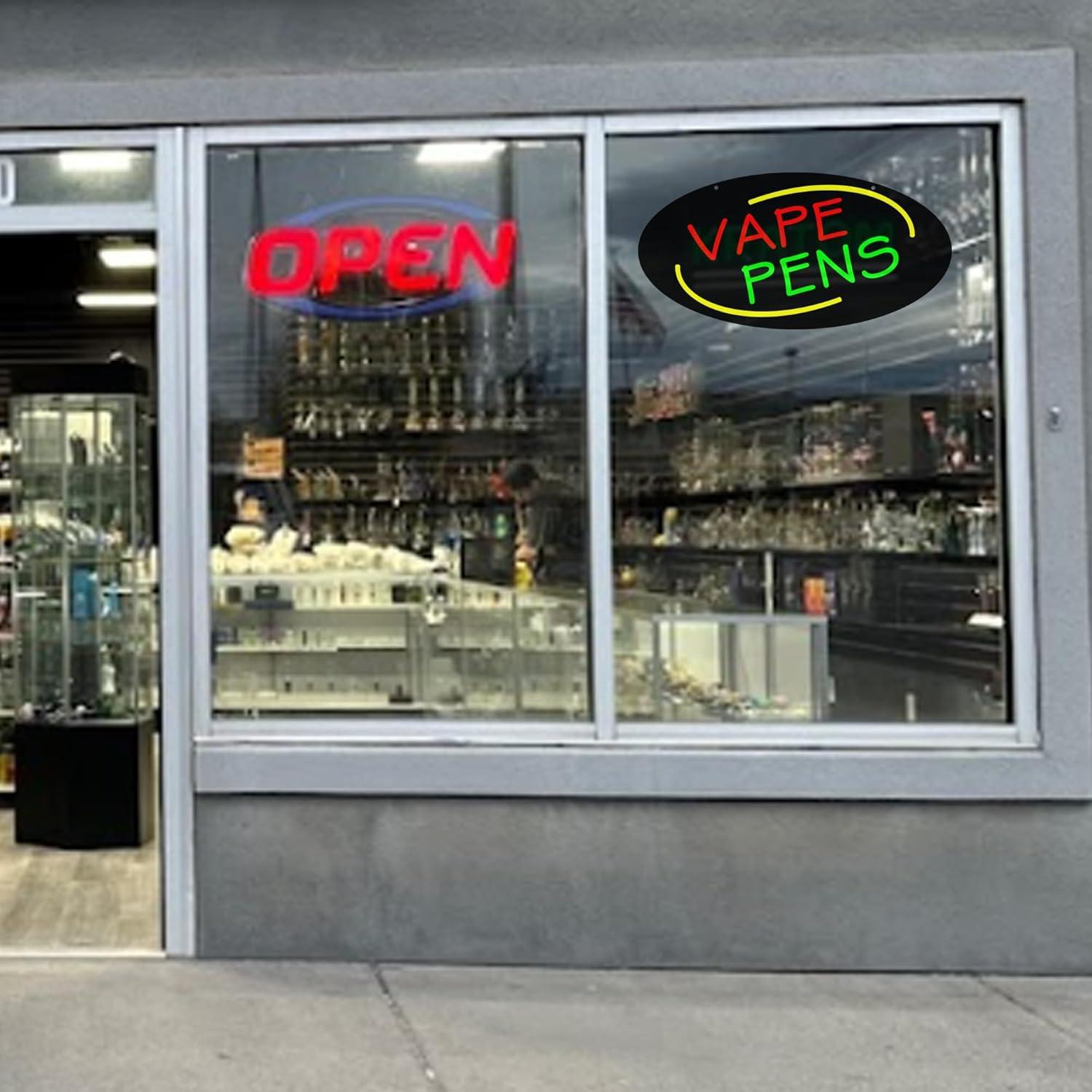 Letreiro Neon LED Regulável pa - Vaping Store avaliação e preço