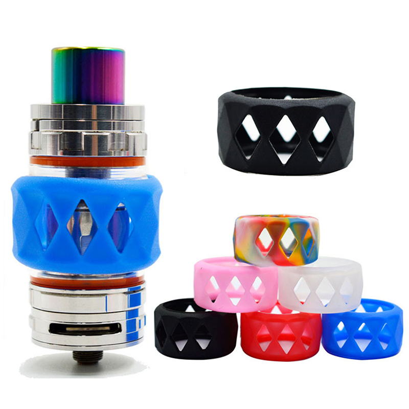 Tubo de vidro da bolha capa pr - Vape Band Silicone avaliação e preço