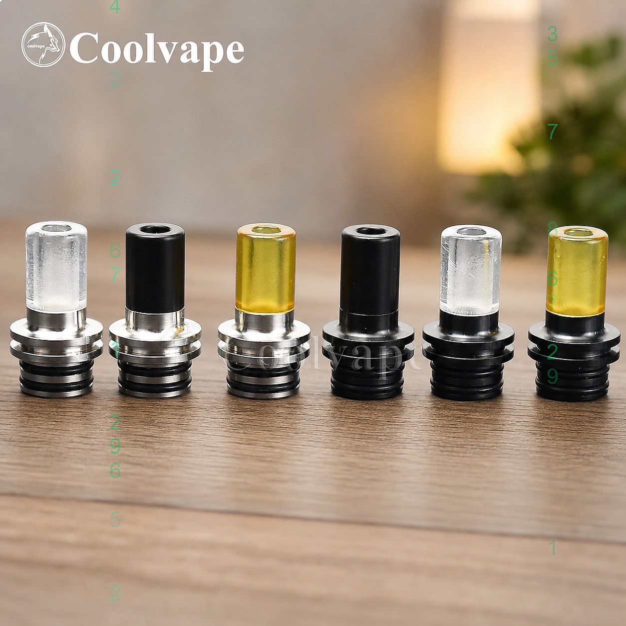 Ponta de vaporização 510 MTL r - Vape Accessory avaliação e preço