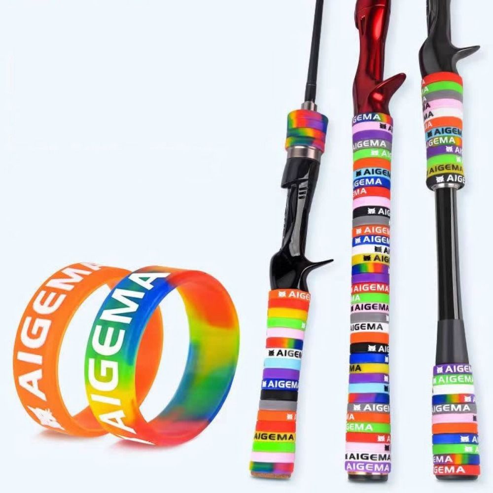Anti-skid Silicone Pesca Rod G - Vape Band Silicone avaliação e preço