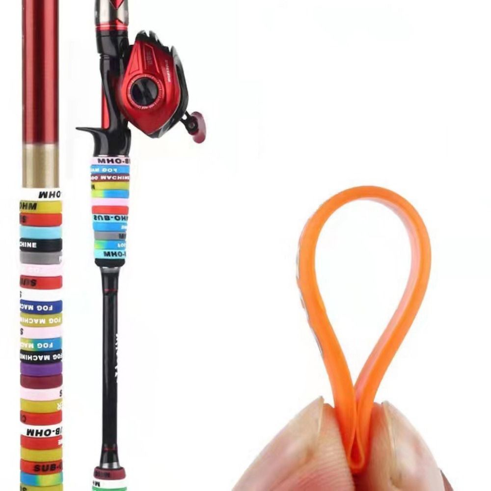 Anti-skid Silicone Pesca Rod G - Vape Band Silicone avaliação e preço