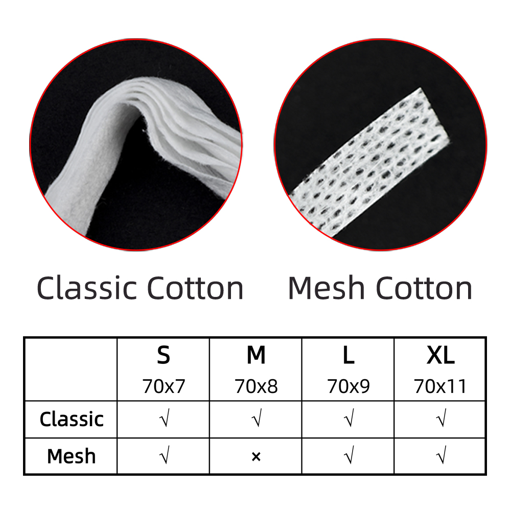 30/20 algodão plano 5 camadas  - Mesh Coil Strip avaliação e preço