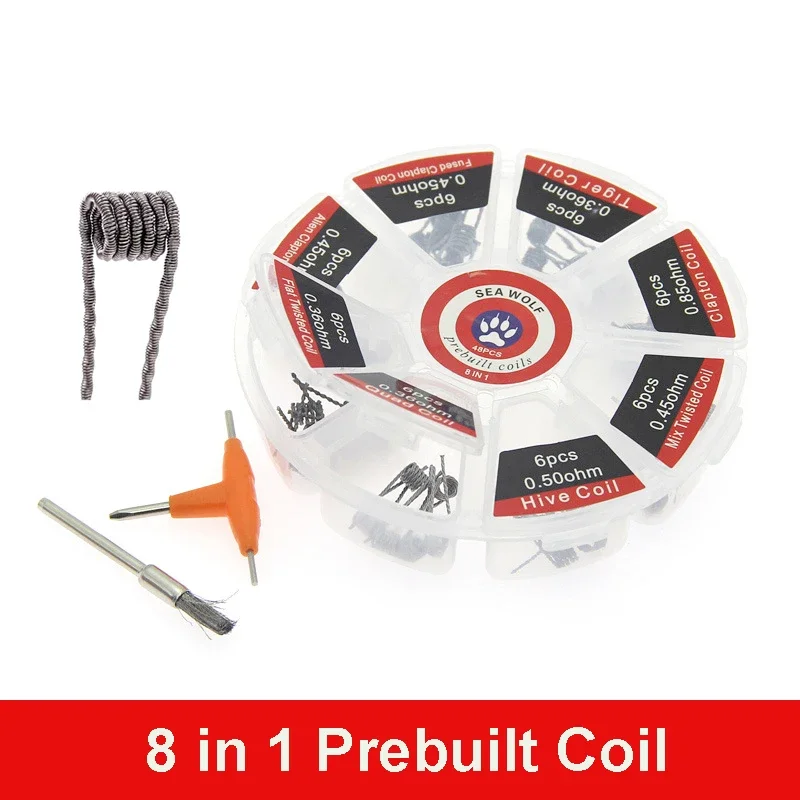 Bobina Pré-Montada 8 Tipos Ali - Clapton Wire Pre Built avaliação e preço