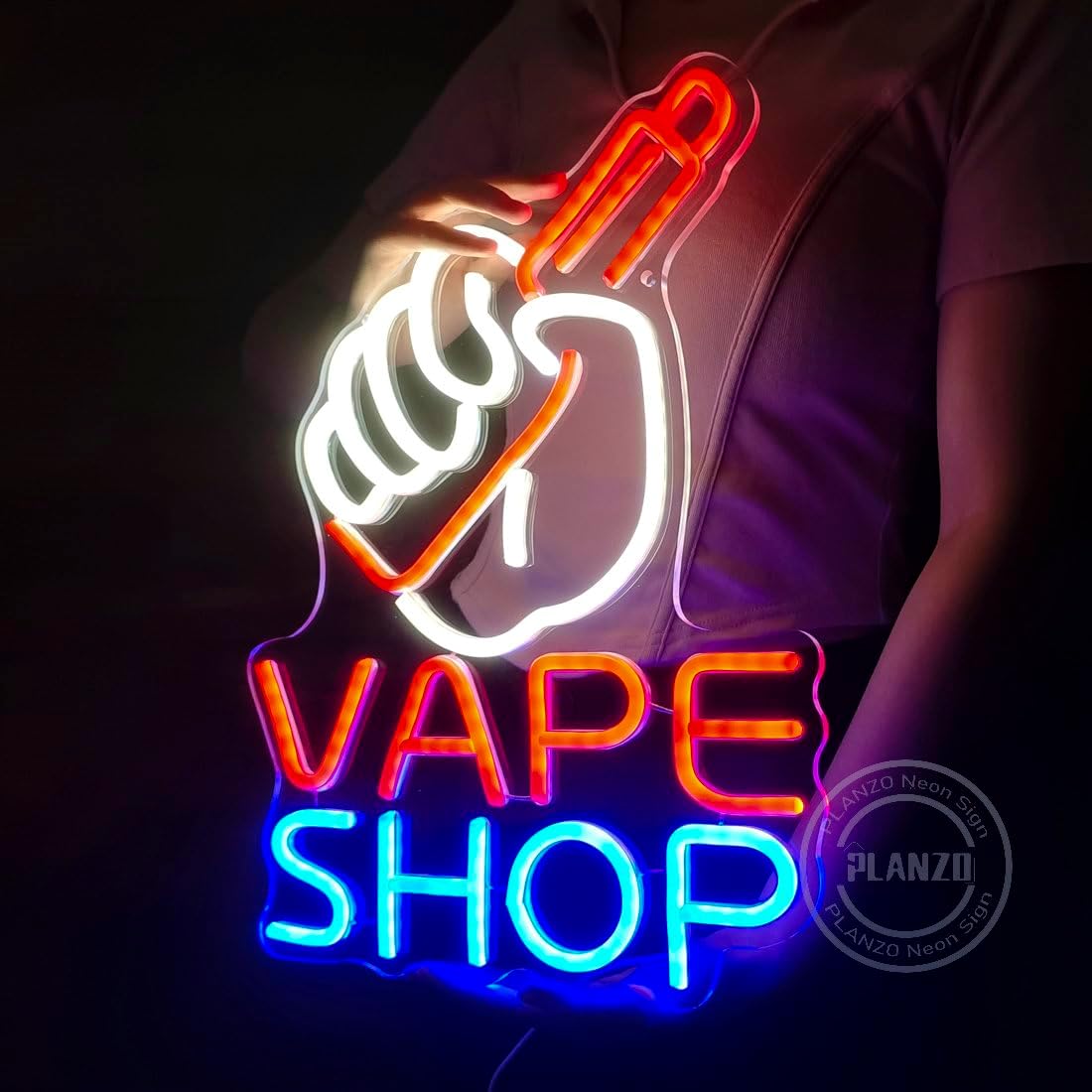 Vape shop sinal de néon para l - Vaping Store avaliação e preço