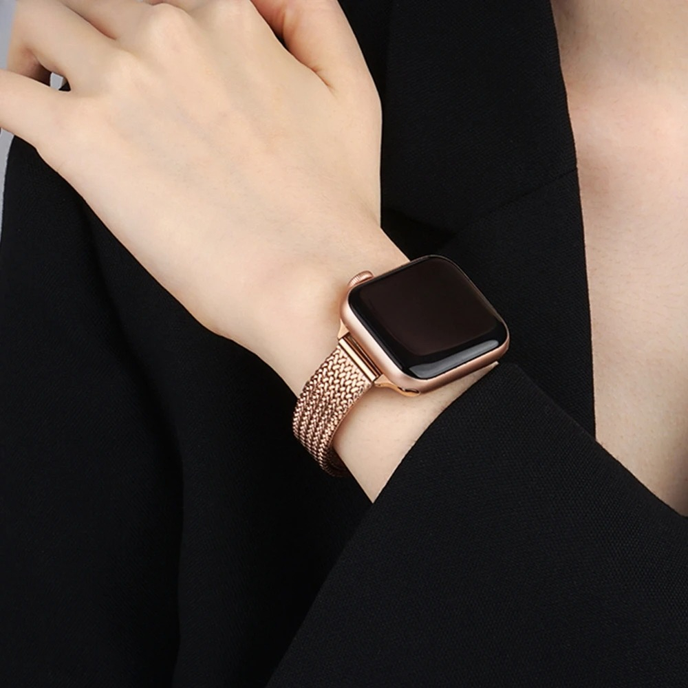 Banda para apple watch série 9 - Mesh Coil Strip avaliação e preço