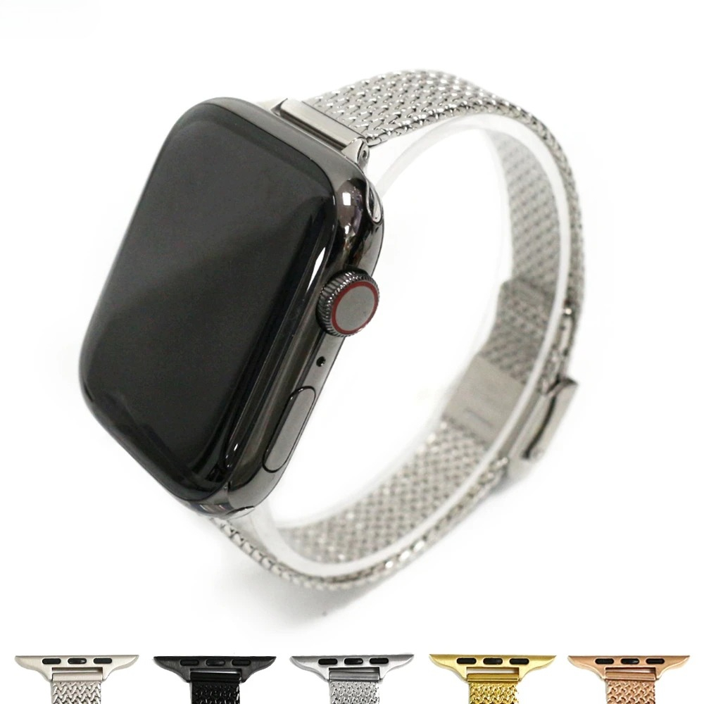 Banda para apple watch série 9 - Mesh Coil Strip avaliação e preço