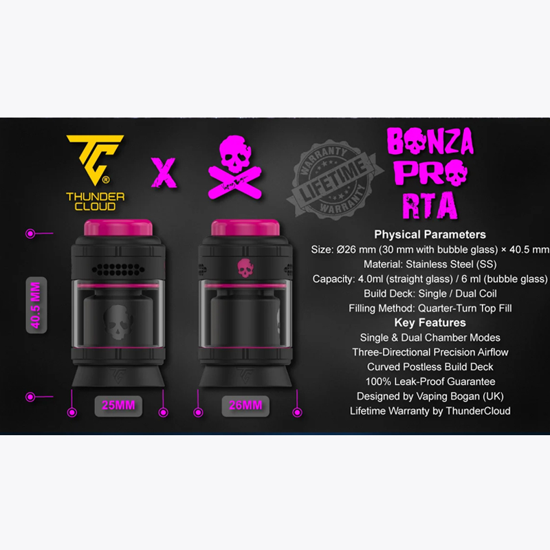 Novo Original ThunderCloud X V - Vaping Area avaliação e preço