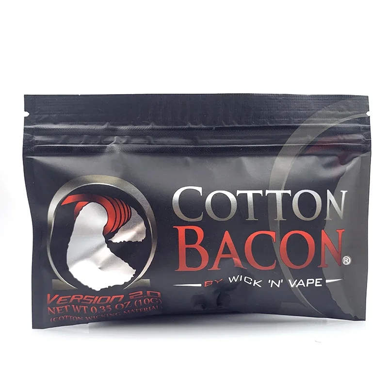 Vape Algodão Prata Ouro Bacon, - Rda Atomizer Deck avaliação e preço