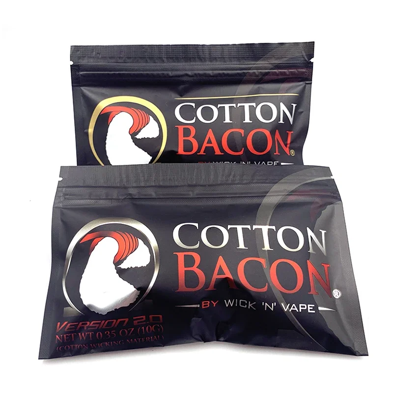 Vape Algodão Prata Ouro Bacon, - Rda Atomizer Deck avaliação e preço
