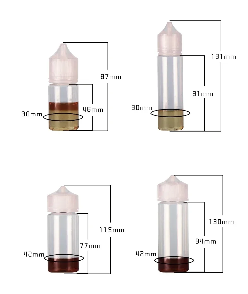 Garrafas conta-gotas transpare - Juice Bottle Dropper avaliação e preço