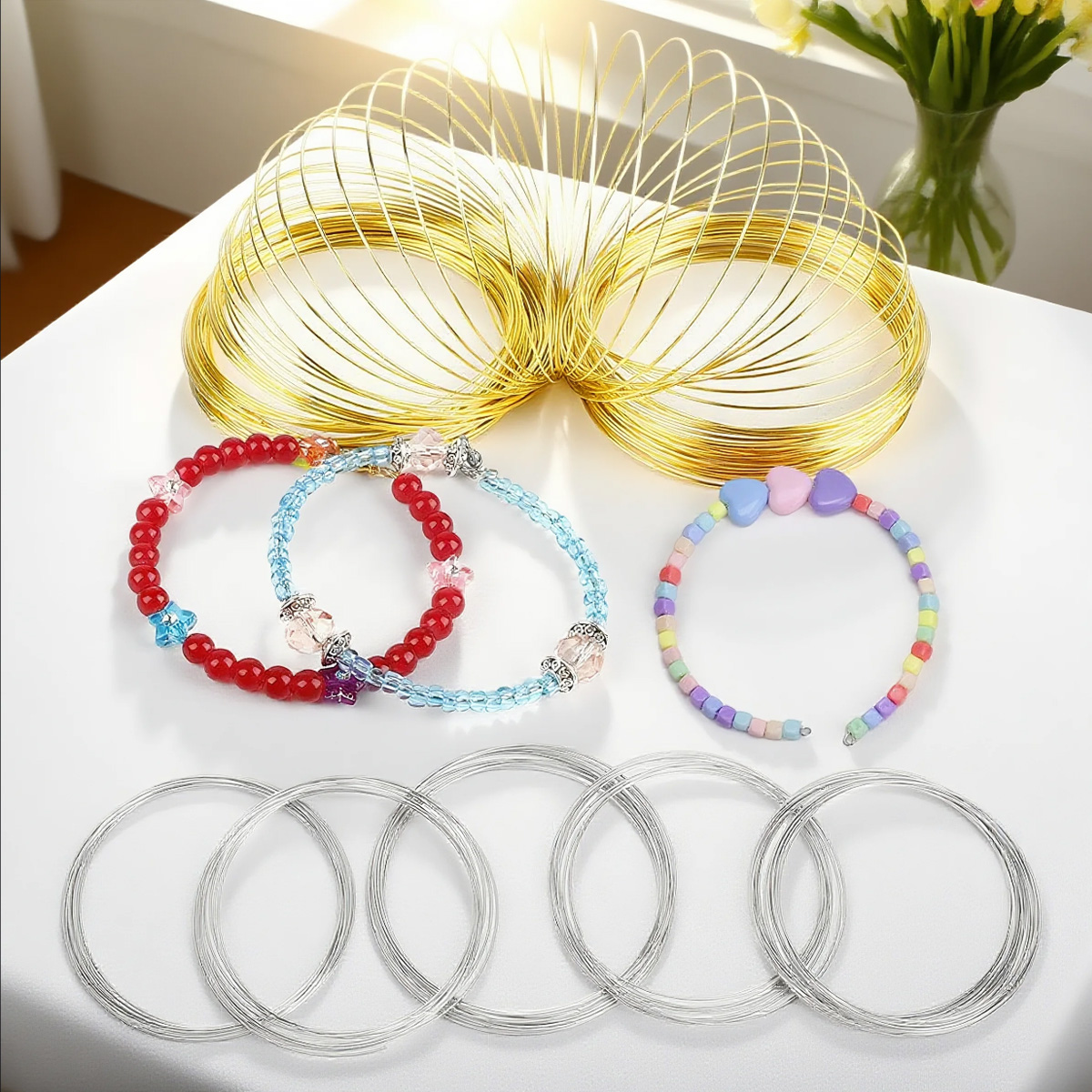 Arame Memory Wire de Aço Inoxi - Coil Building Kit avaliação e preço