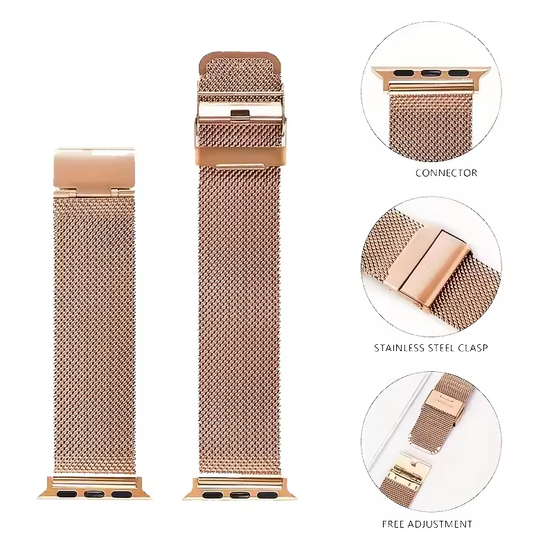 Pulseira de laço milanês para  - Mesh Coil Strip avaliação e preço