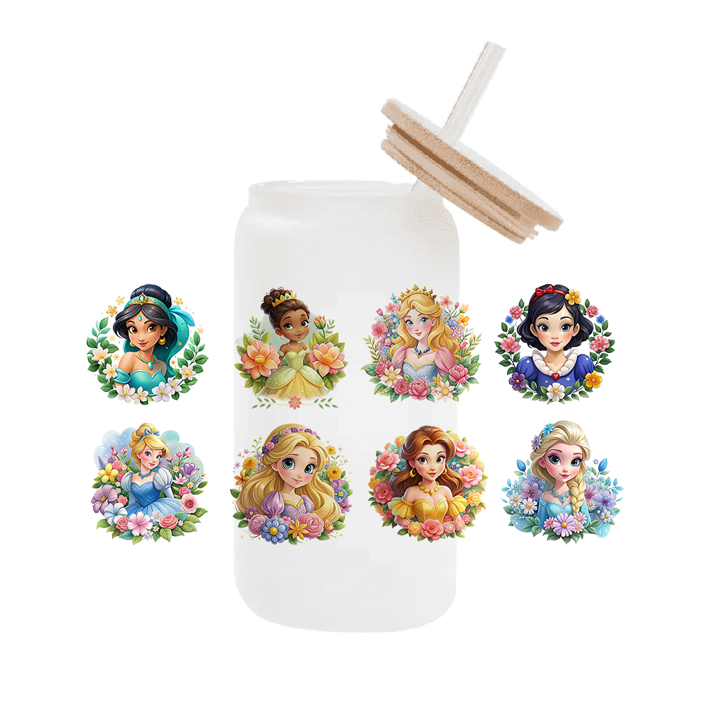 11x24cm disney princesa para l - Rdta Tank Glass avaliação e preço