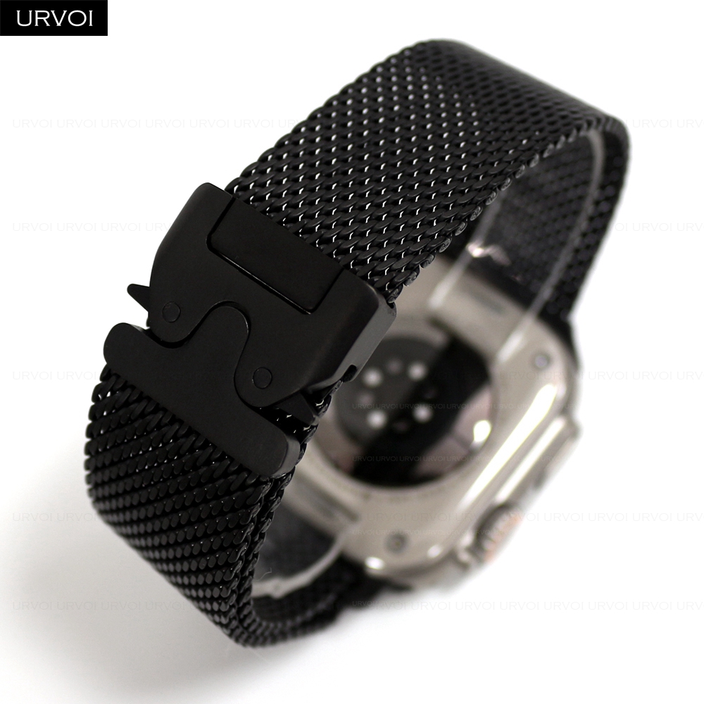 Loop milanês de titânio URVOI  - Mesh Coil Strip avaliação e preço