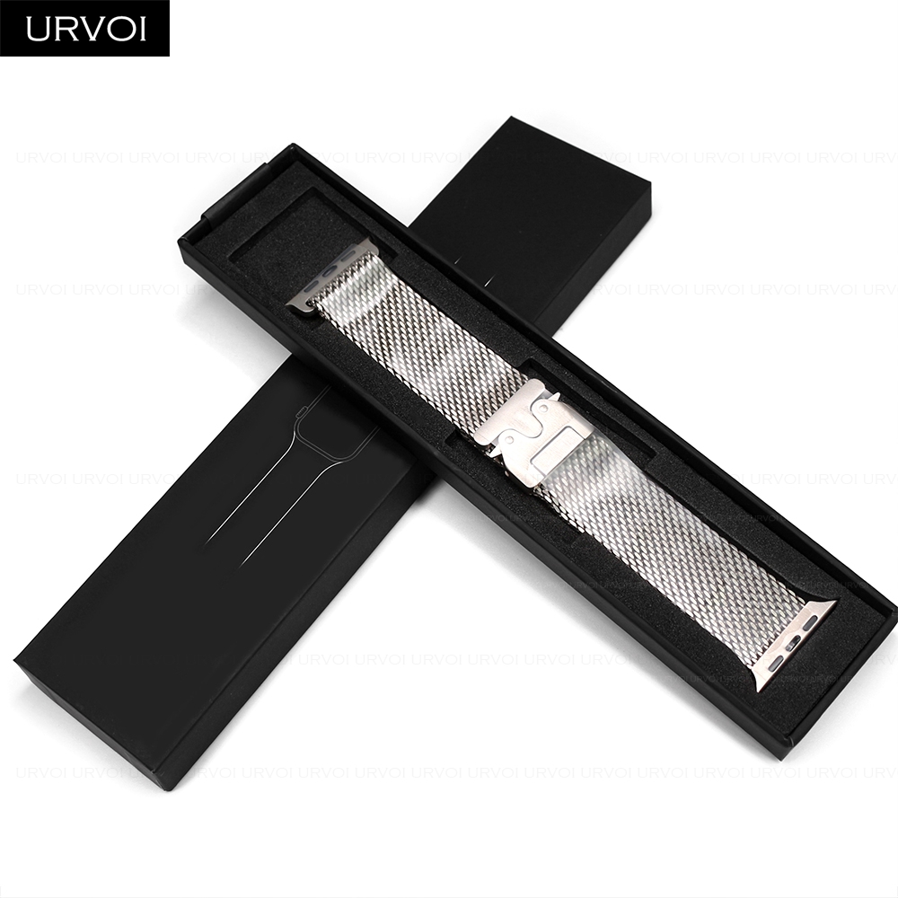 Loop milanês de titânio URVOI  - Mesh Coil Strip avaliação e preço
