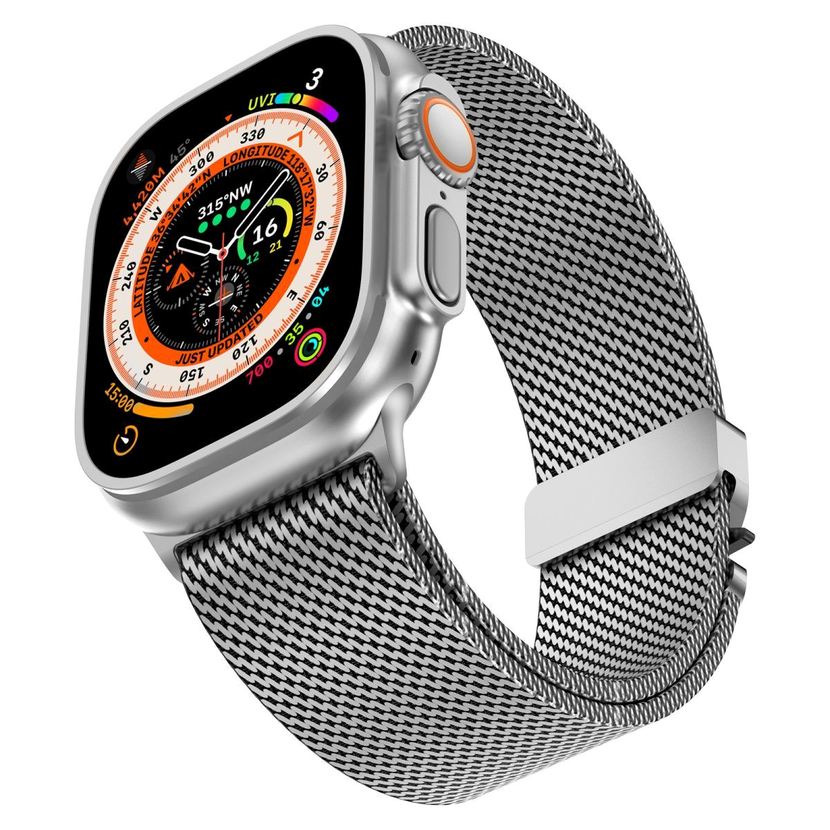 Pulseira de laço milanês para  - Mesh Coil Strip avaliação e preço