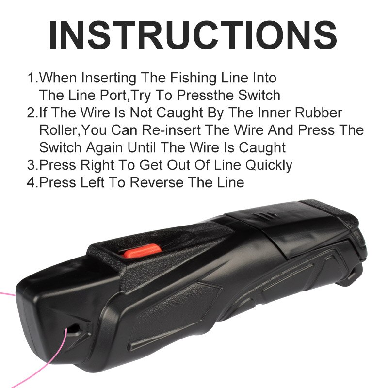 Elétrica Pesca Linha Stripper, - Mesh Coil Strip avaliação e preço